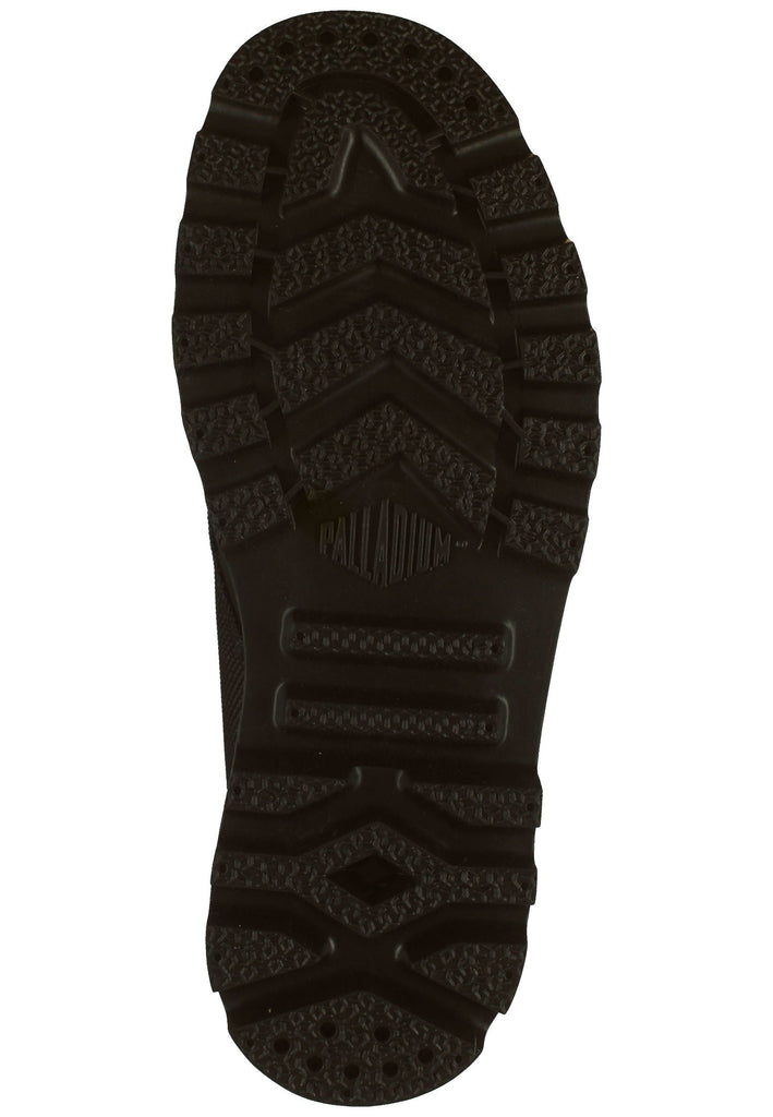 Palladium Stiefelette Leder/Textil Schwarz