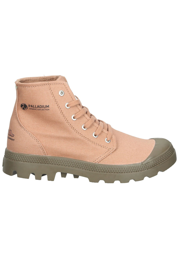 Palladium Stiefelette Textil Camel