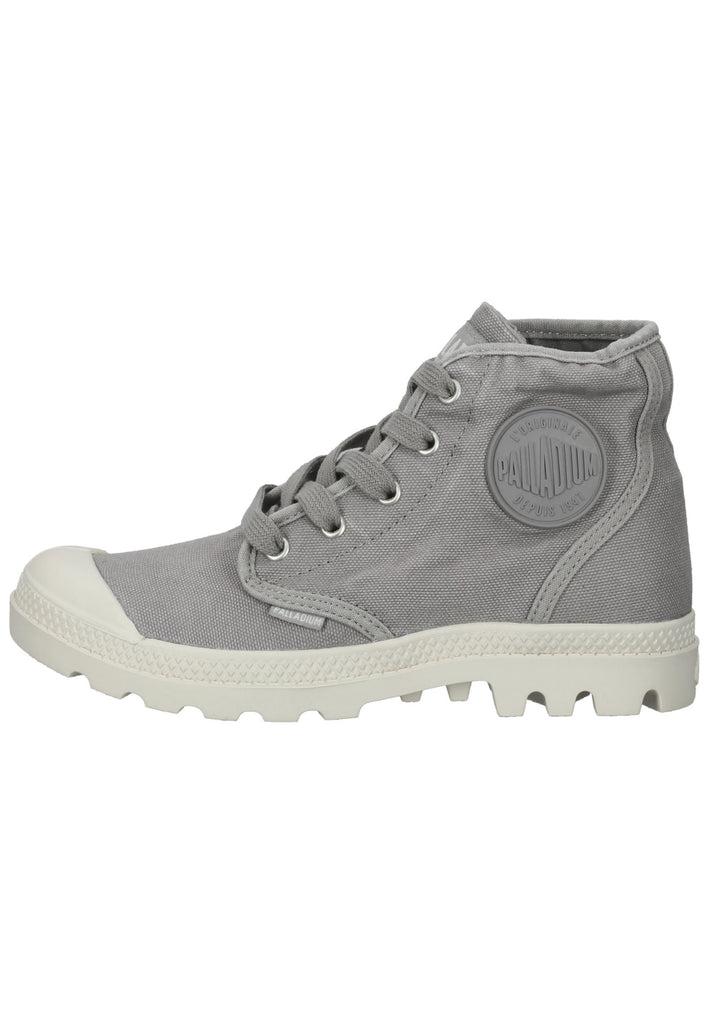 Palladium Stiefelette Textil Grau