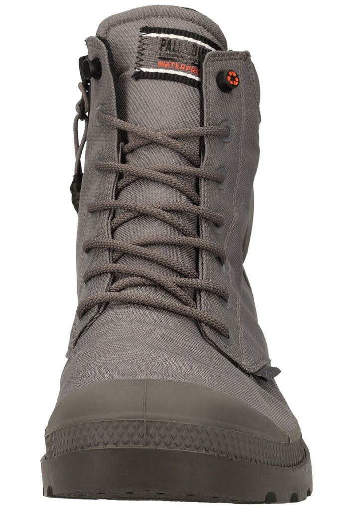 Palladium Stiefelette Textil Grau