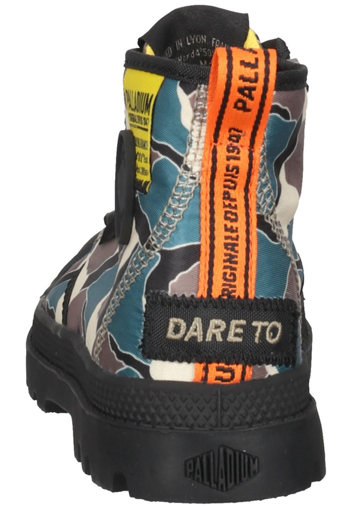 Palladium Stiefelette Textil Mehrfarbig