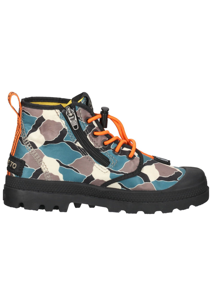 Palladium Stiefelette Textil Mehrfarbig