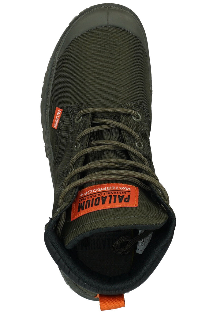 Palladium Stiefelette Textil Oliv