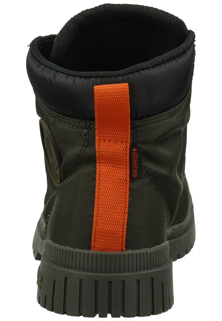 Palladium Stiefelette Textil Oliv