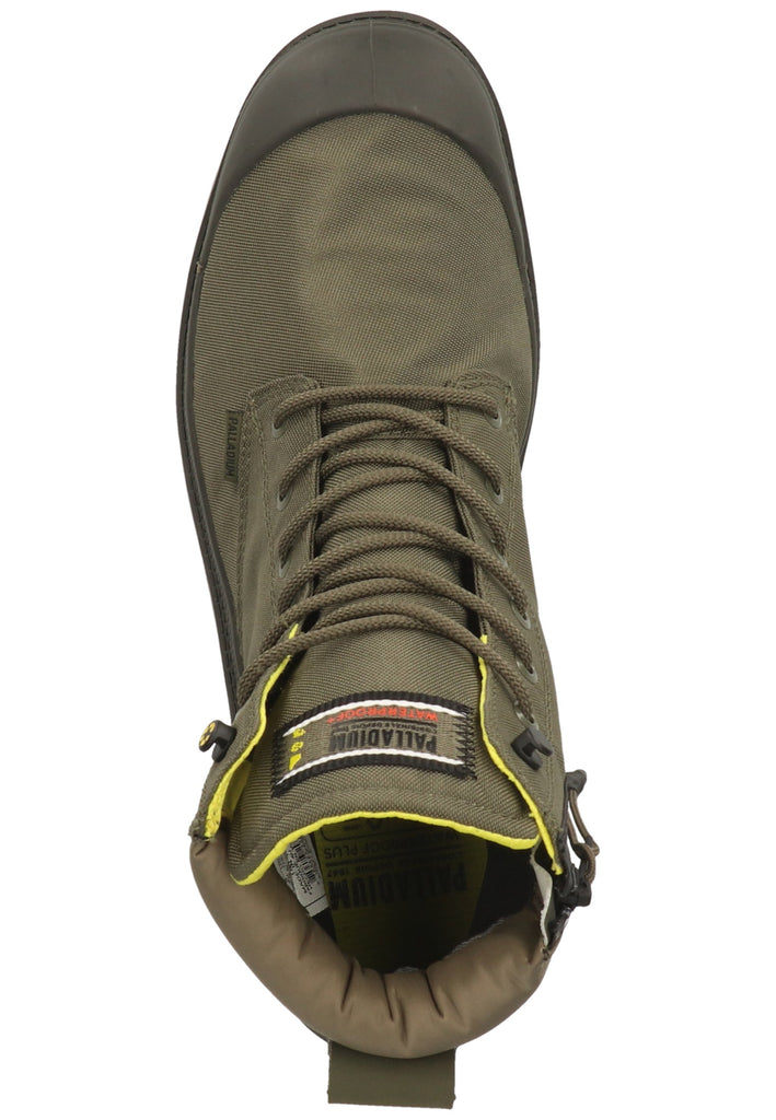 Palladium Stiefelette Textil Oliv