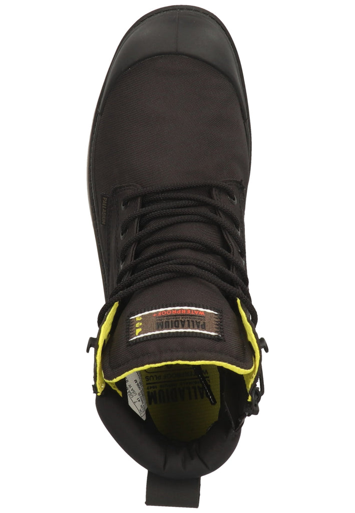 Palladium Stiefelette Textil Schwarz