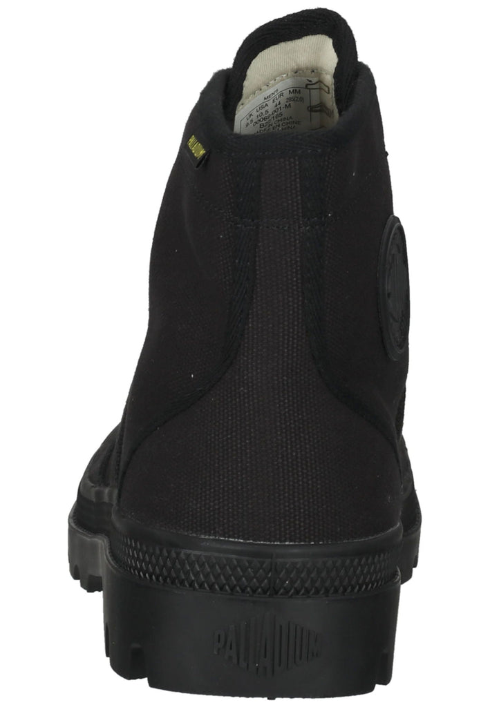 Palladium Stiefelette Textil Schwarz