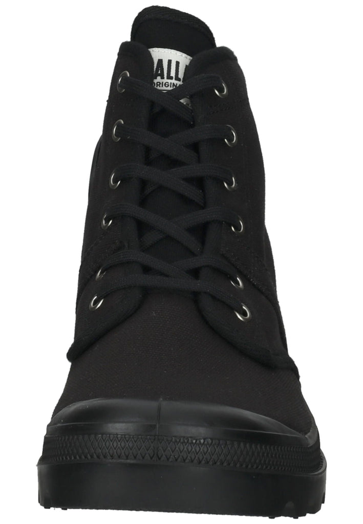 Palladium Stiefelette Textil Schwarz