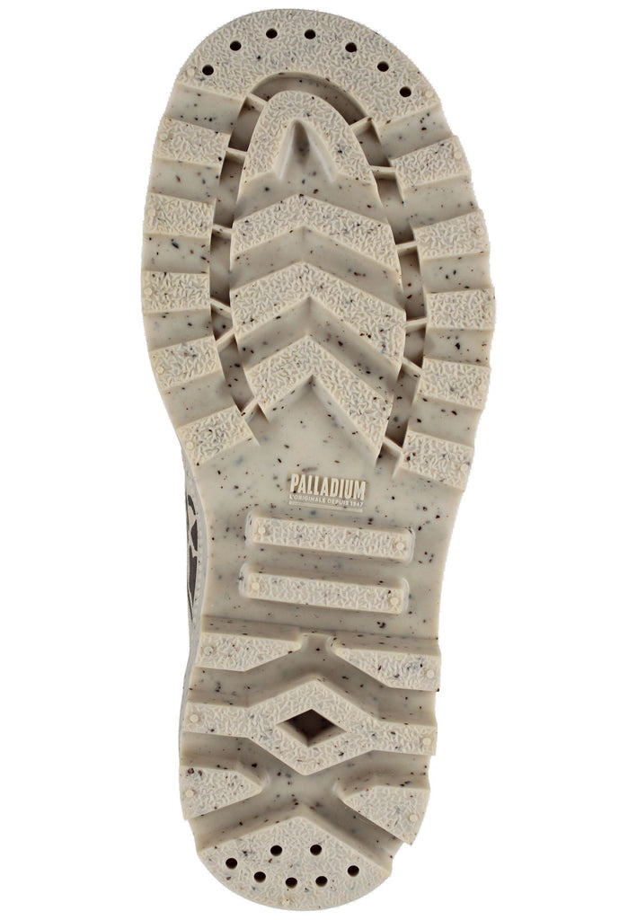 Palladium Stiefelette Textil Schwarz/Beige