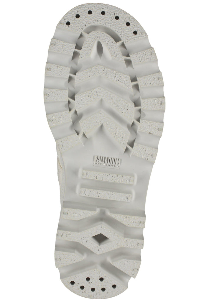 Palladium Stiefelette Textil Weiß