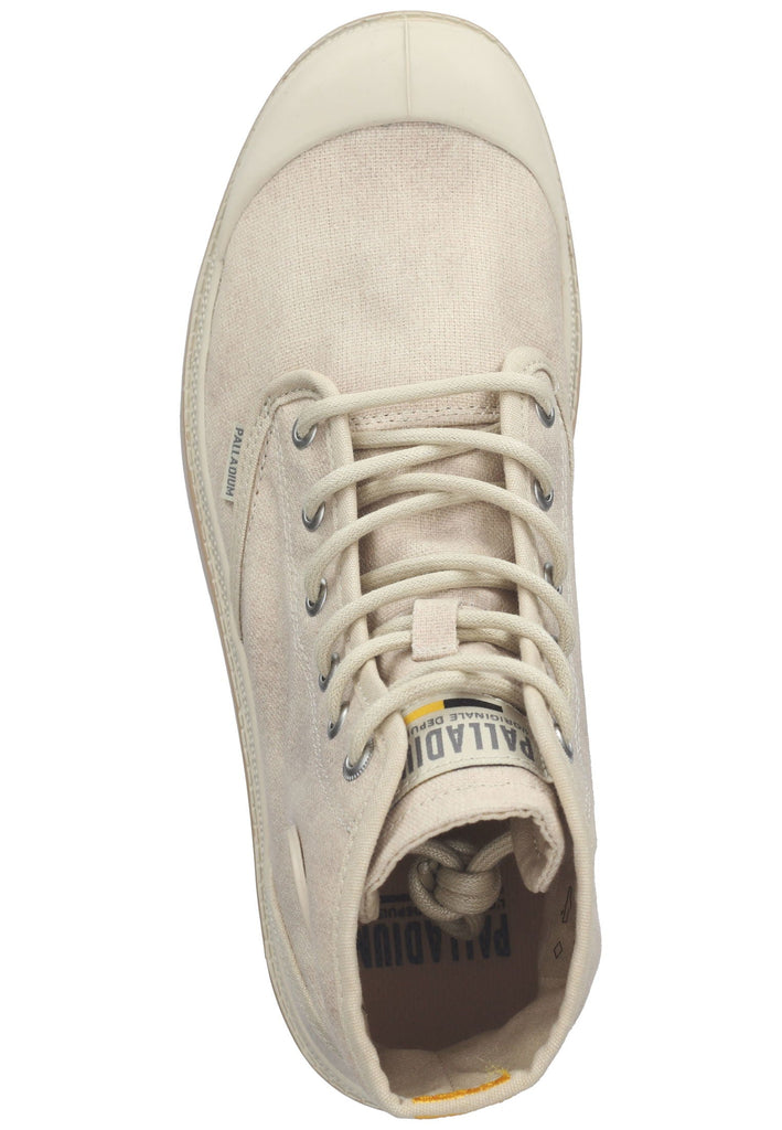 Palladium Stiefelette Textil Weiß