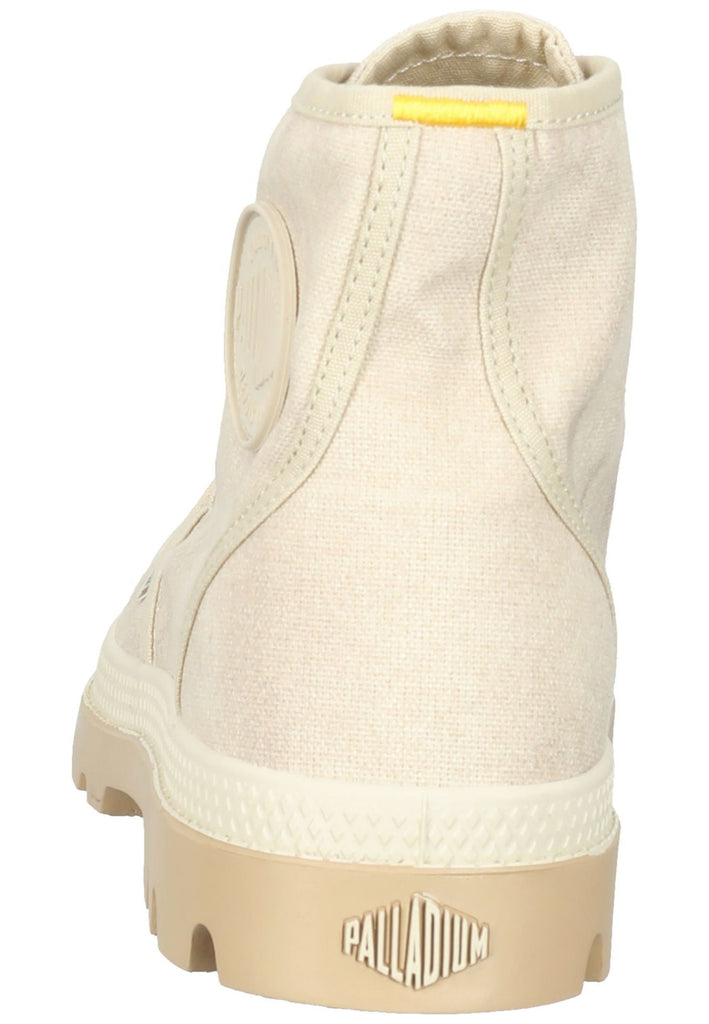 Palladium Stiefelette Textil Weiß