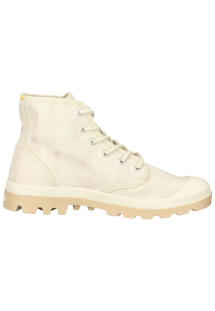 Palladium Stiefelette Textil Weiß