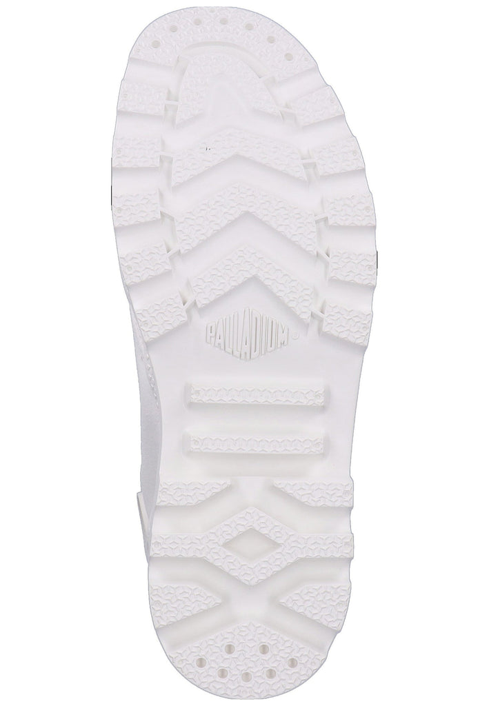 Palladium Stiefelette Textil Weiß