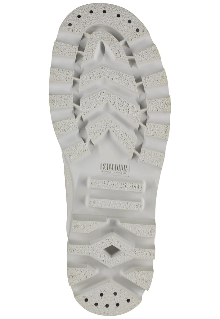 Palladium Stiefelette Textil Weiß