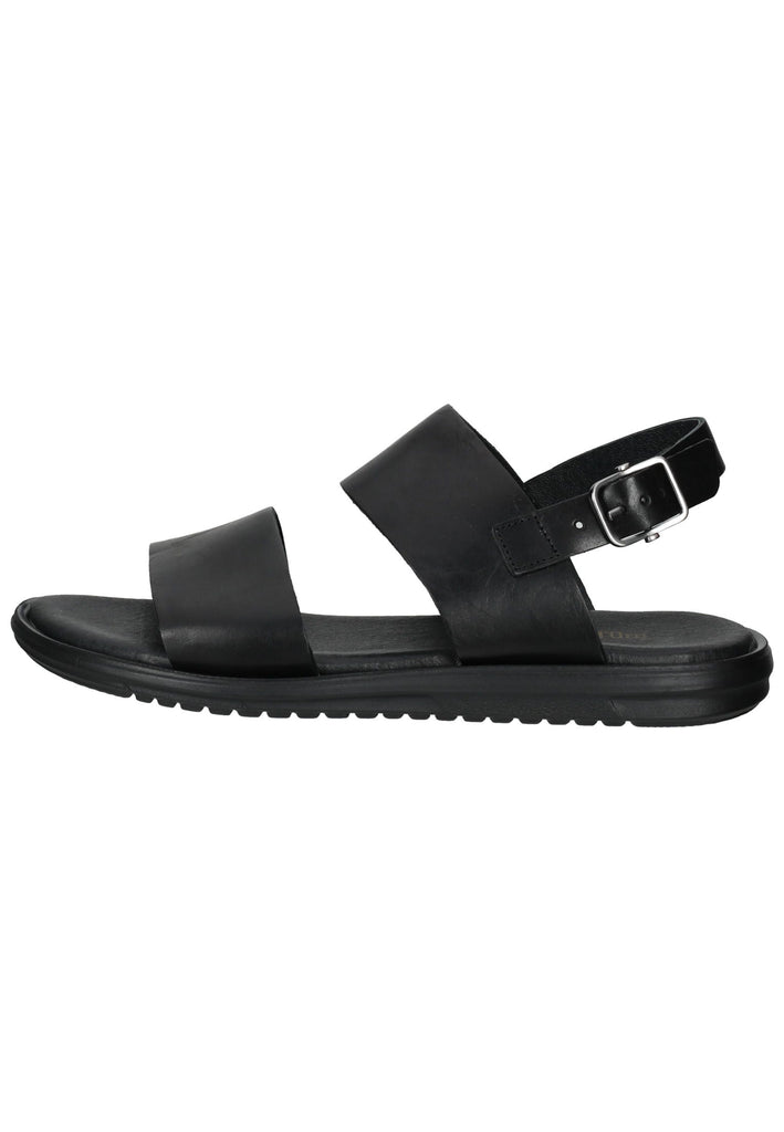 Pantofola d Oro Sandalen Leder Schwarz