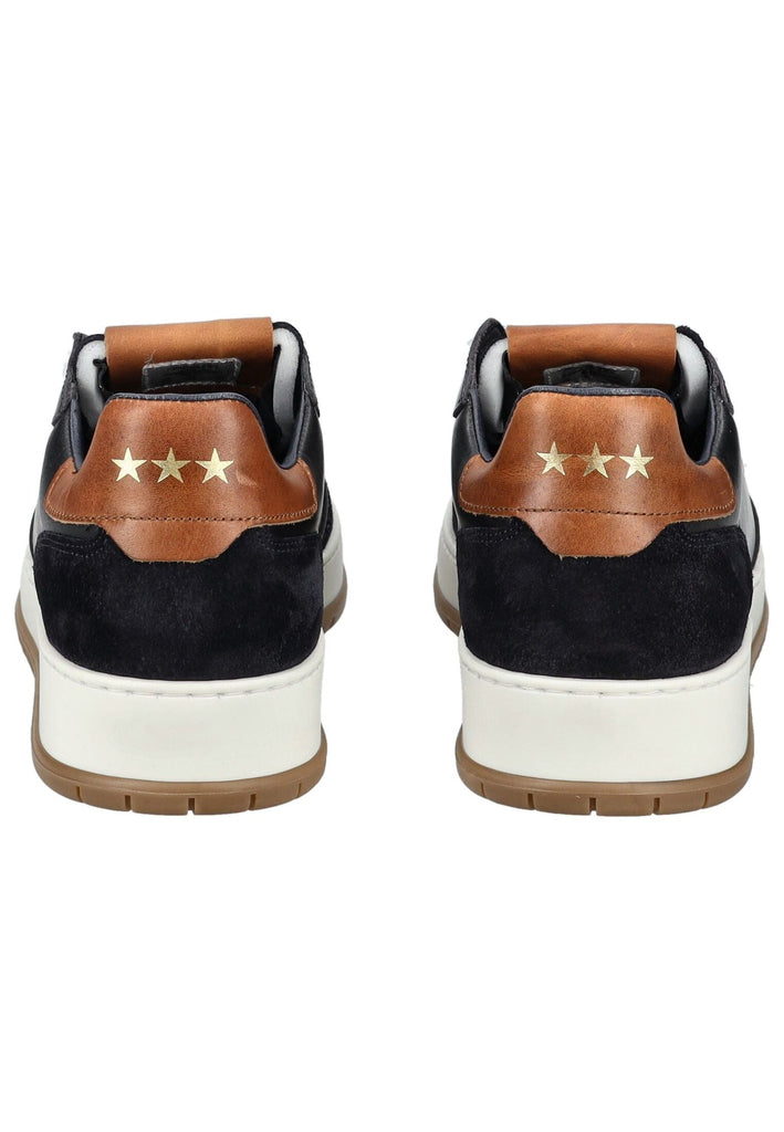 Pantofola d Oro Sneaker Leder Braun/Navy