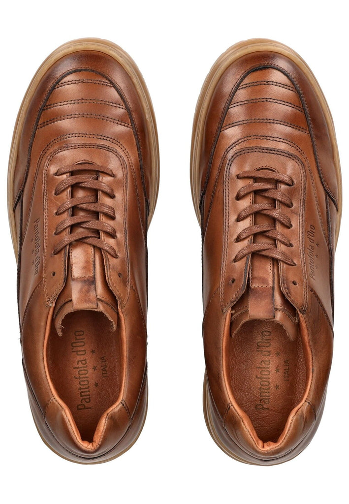 Pantofola d Oro Sneaker Leder Cognac