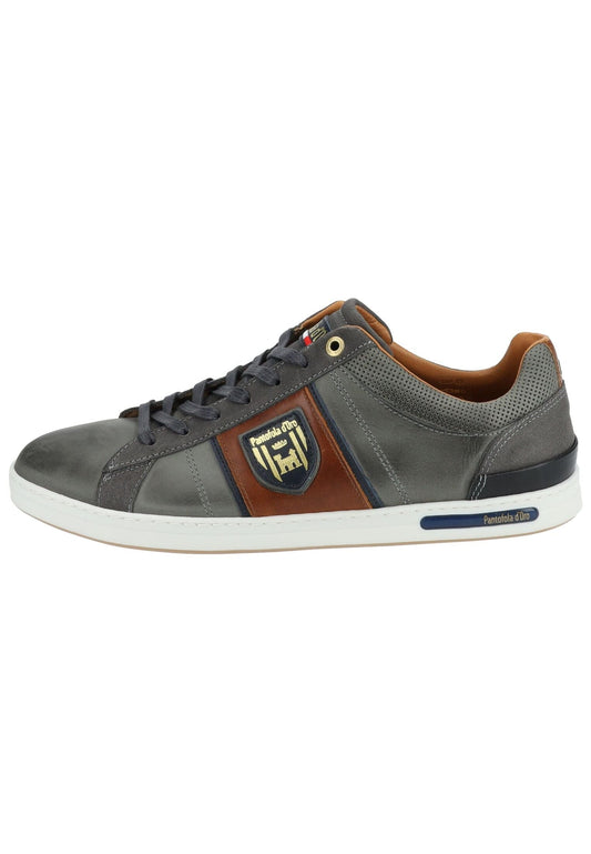 Pantofola d Oro Sneaker Leder Dunkelgrau