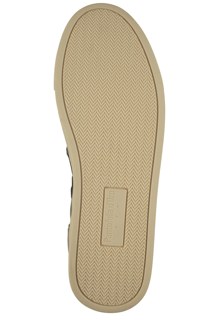 Pantofola d Oro Sneaker Leder Grau/Schwarz