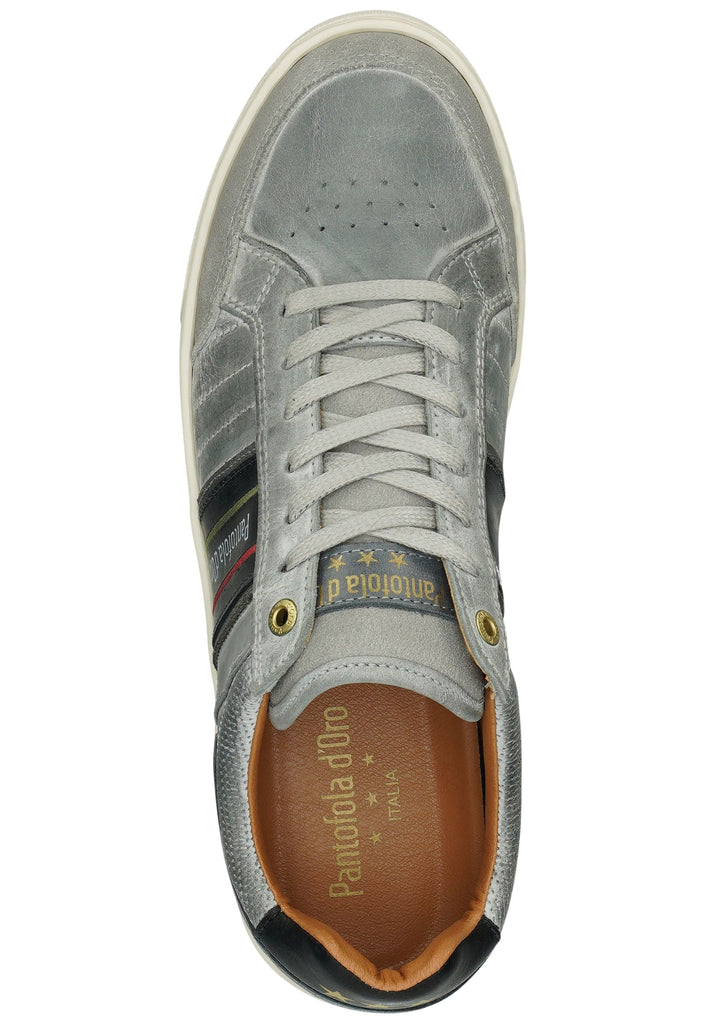 Pantofola d Oro Sneaker Leder Grau/Schwarz