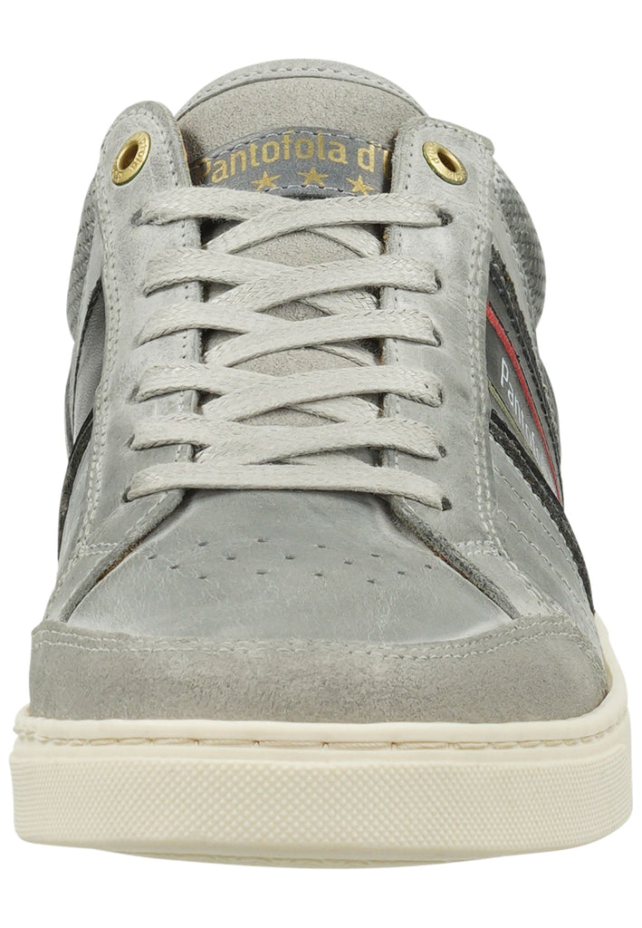 Pantofola d Oro Sneaker Leder Grau/Schwarz