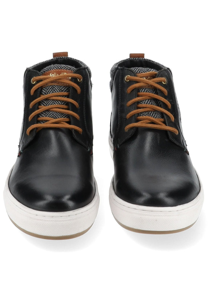 Pantofola d Oro Sneaker Leder Schwarz