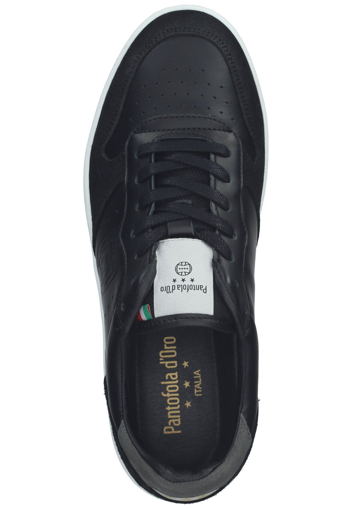 Pantofola d Oro Sneaker Leder Schwarz