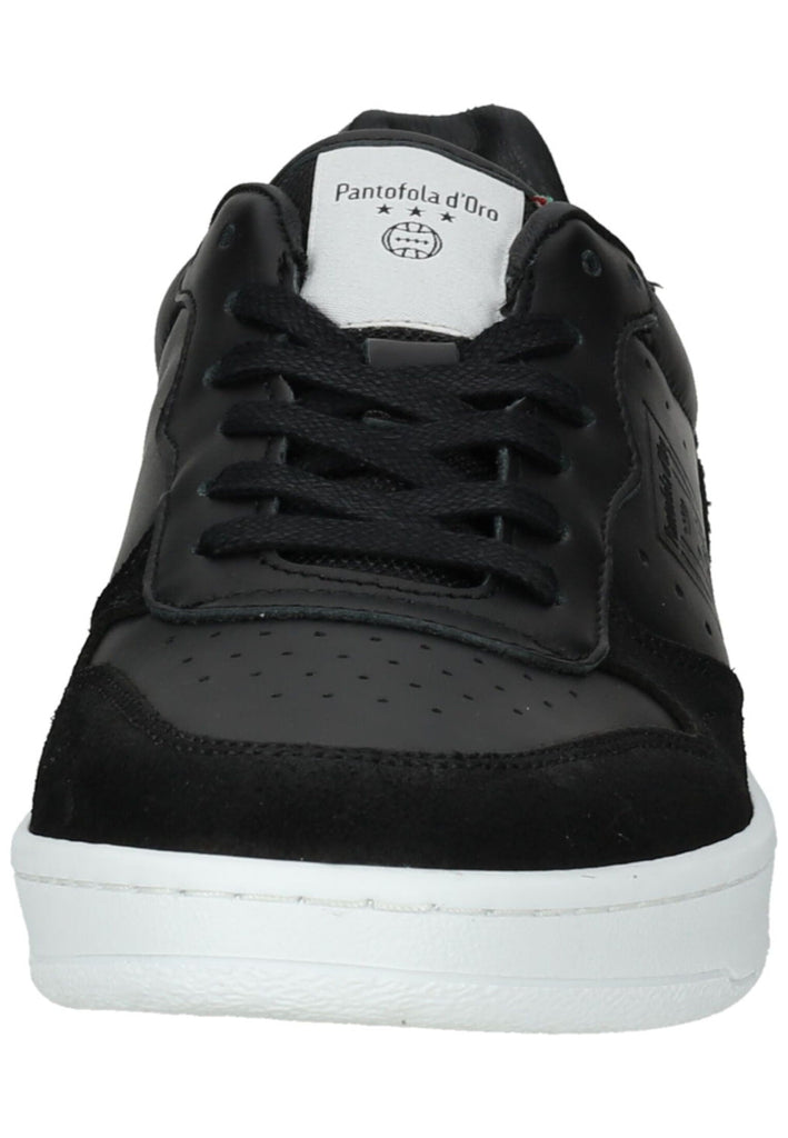 Pantofola d Oro Sneaker Leder Schwarz