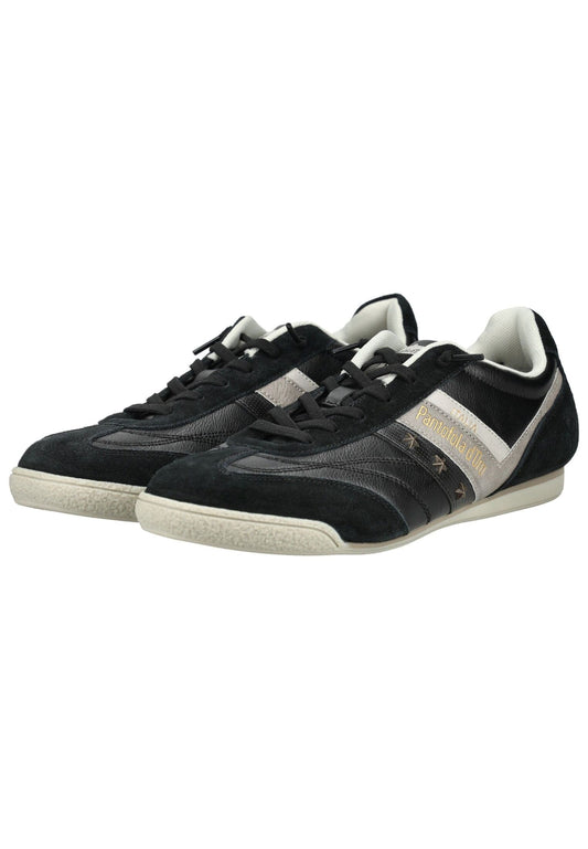 Pantofola d Oro Sneaker Leder Schwarz/Grau