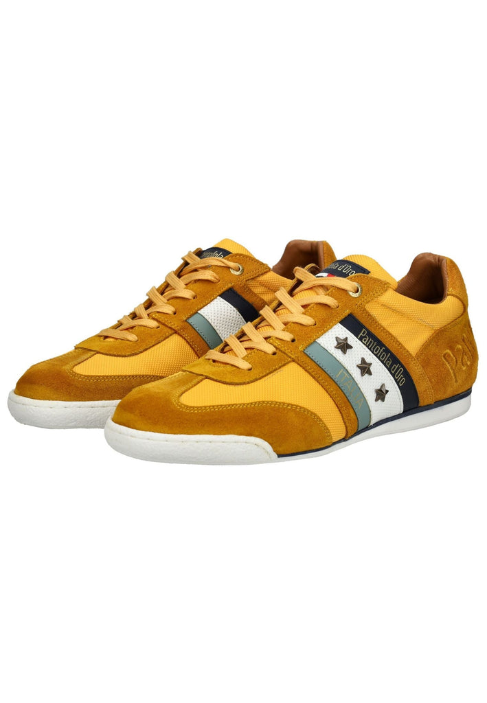 Pantofola d Oro Sneaker Leder/Textil Gelb