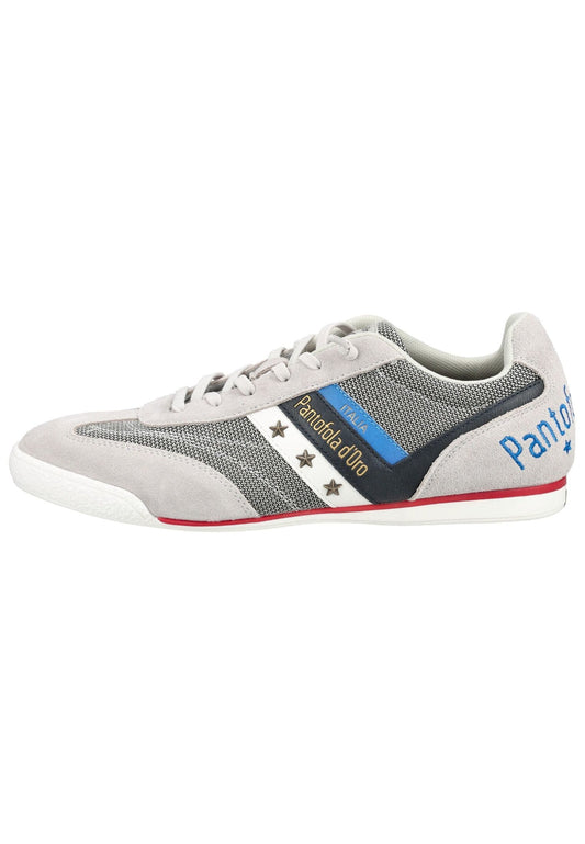 Pantofola d Oro Sneaker Leder/Textil Grau/Blau