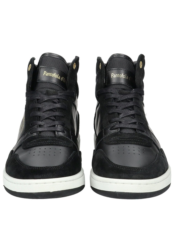 Pantofola d Oro Sneaker Leder/Textil Schwarz