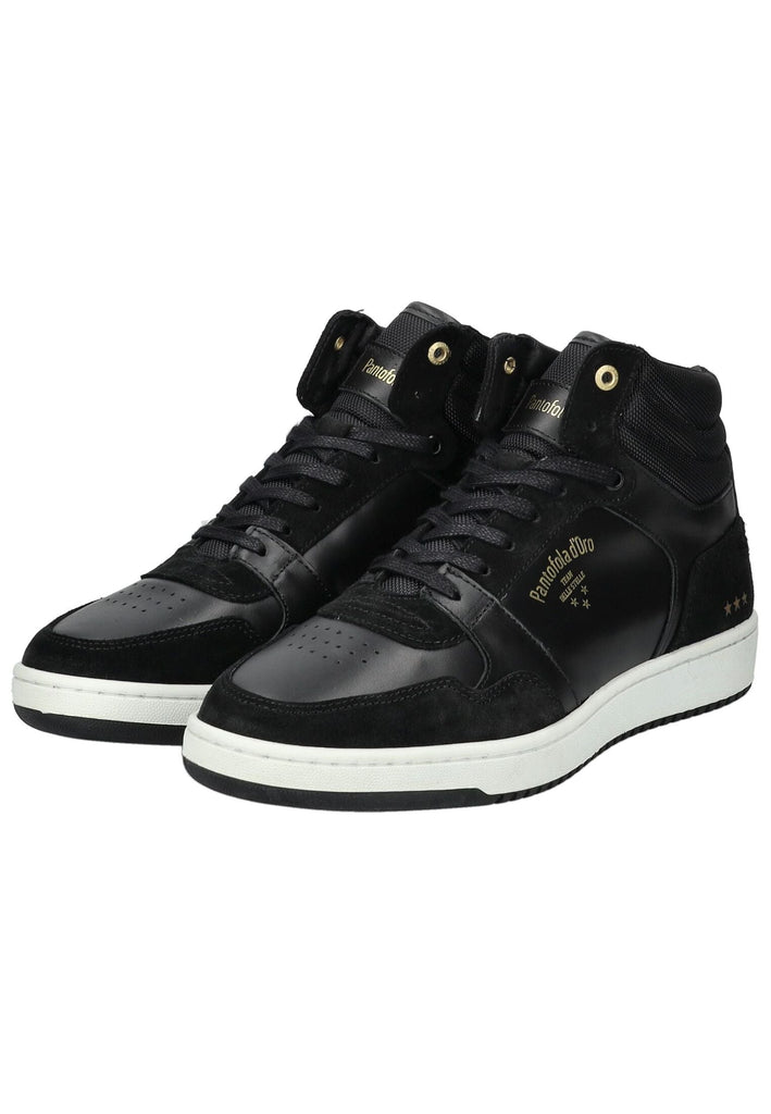 Pantofola d Oro Sneaker Leder/Textil Schwarz