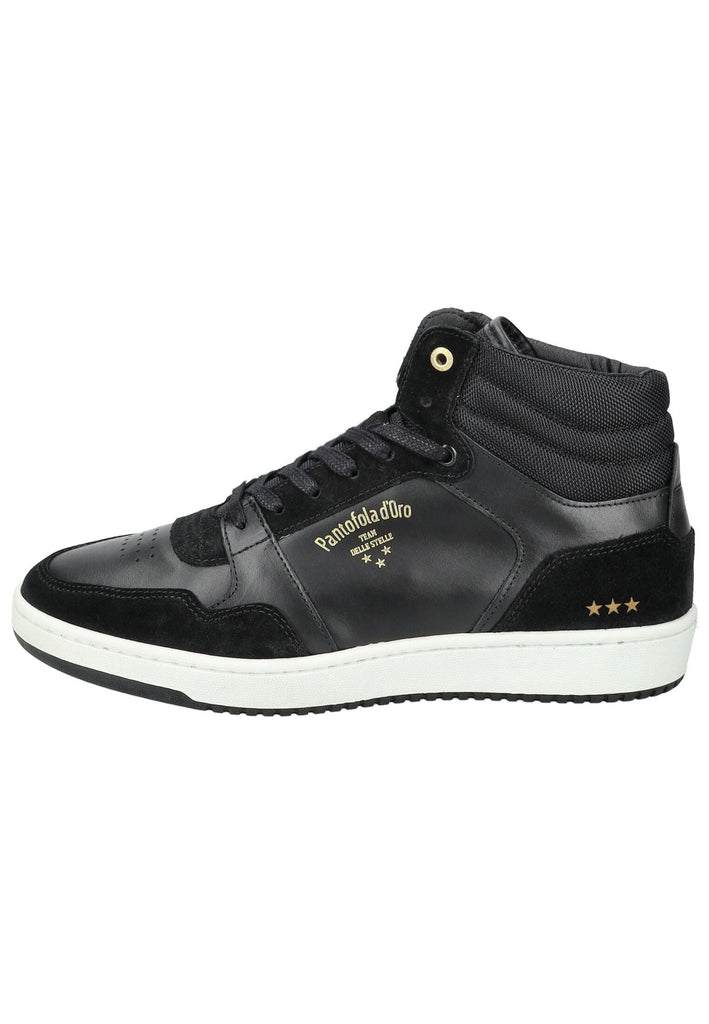 Pantofola d Oro Sneaker Leder/Textil Schwarz