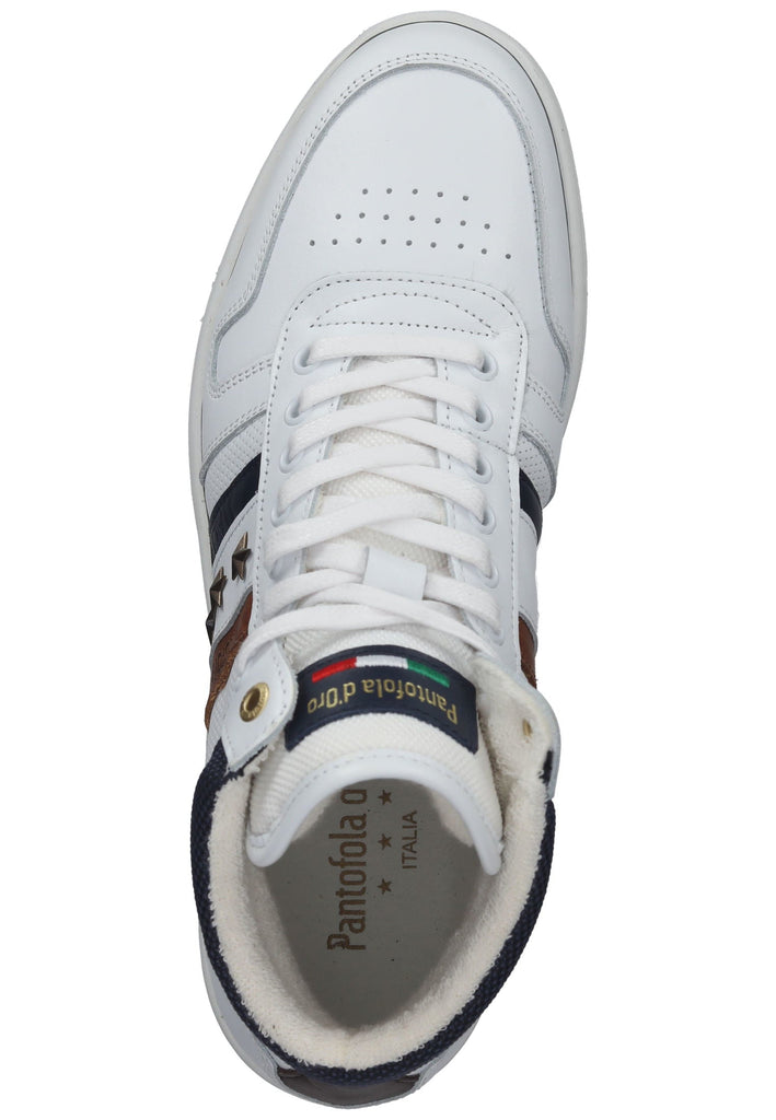 Pantofola d Oro Sneaker Leder/Textil Weiß