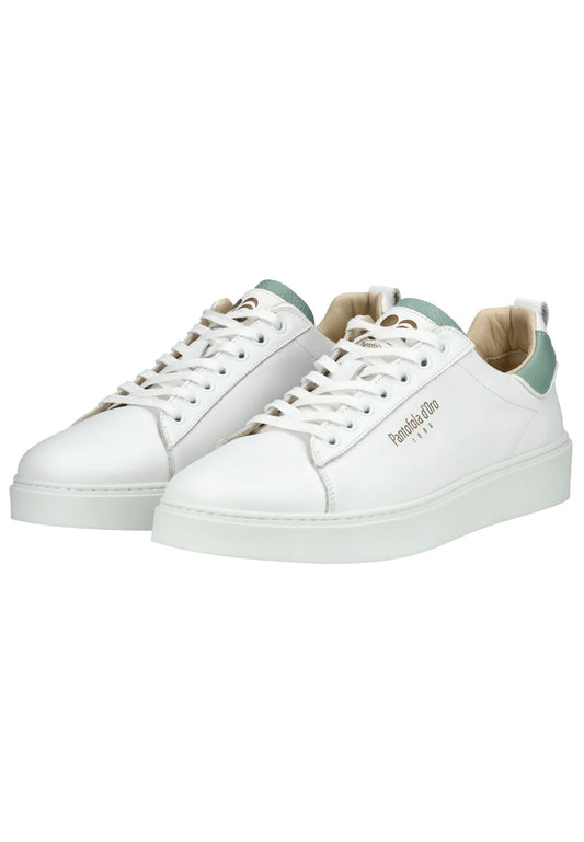 Pantofola d Oro Sneaker Leder Weiß/Grün