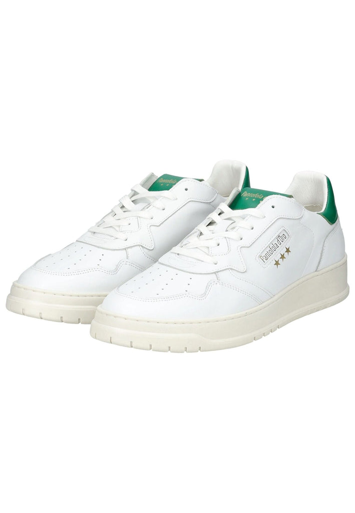 Pantofola d Oro Sneaker Leder Weiß/Grün