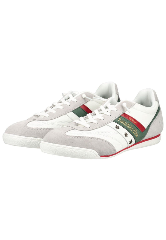 Pantofola d Oro Sneaker Leder Weiß/Grün