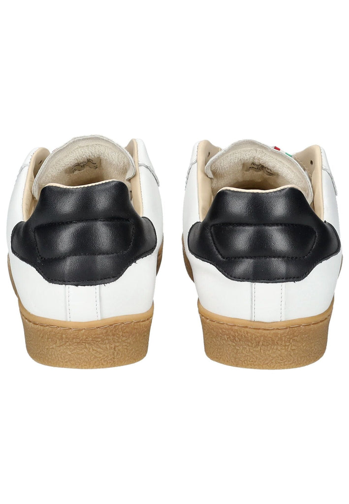 Pantofola d Oro Sneaker Leder Weiß/Schwarz