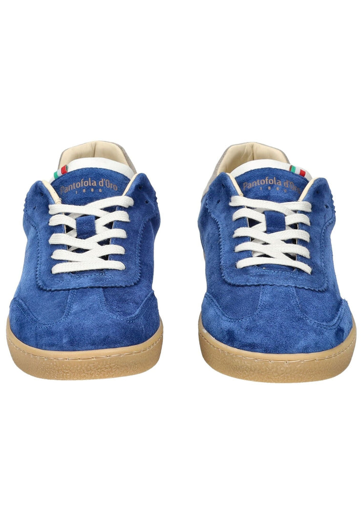 Pantofola d Oro Sneaker Veloursleder Blau/Grau