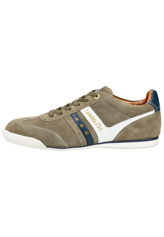 Pantofola d Oro Sneaker Veloursleder Dunkelgrün