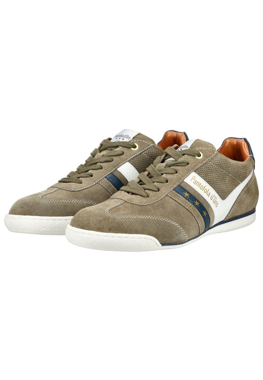Pantofola d Oro Sneaker Veloursleder Dunkelgrün