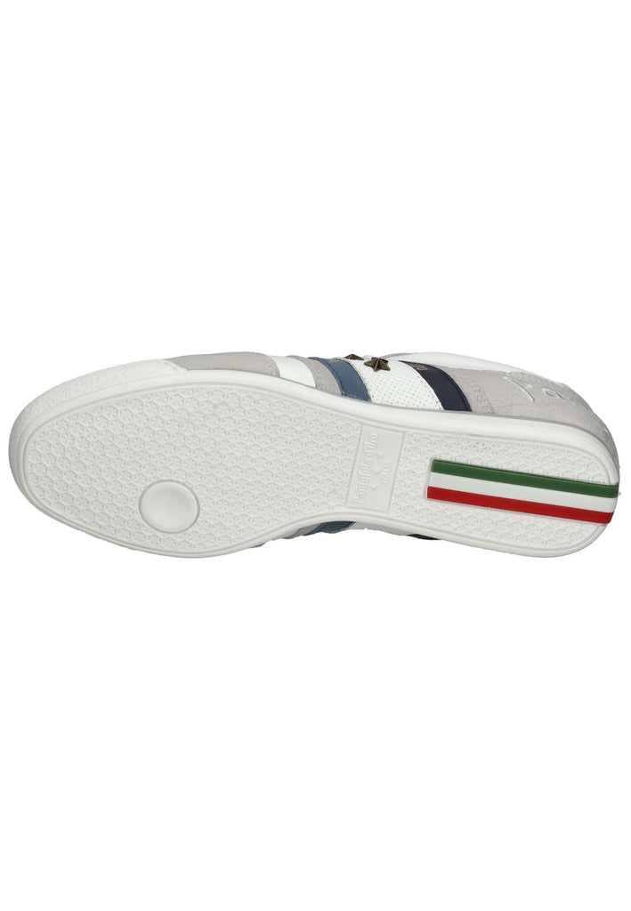 Pantofola d Oro Sneaker Veloursleder/Textil Grau/Weiß