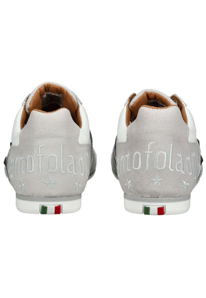 Pantofola d Oro Sneaker Veloursleder/Textil Grau/Weiß