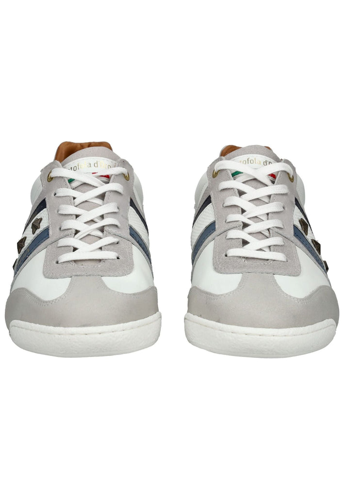 Pantofola d Oro Sneaker Veloursleder/Textil Grau/Weiß