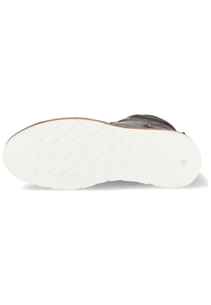 Pantofola d Oro Stiefelette Leder Coffee Warmfutter