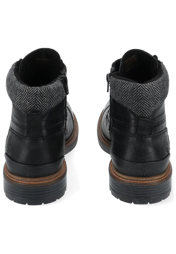 Pantofola d Oro Stiefelette Leder Schwarz