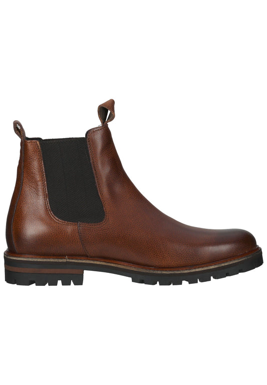 Pantofola d Oro Stiefelette Leder/Textil Braun