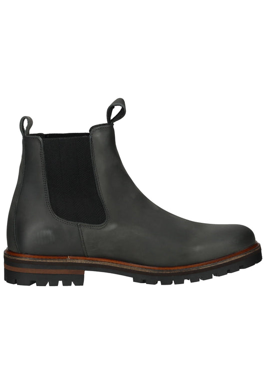Pantofola d Oro Stiefelette Leder/Textil Dunkelgrau